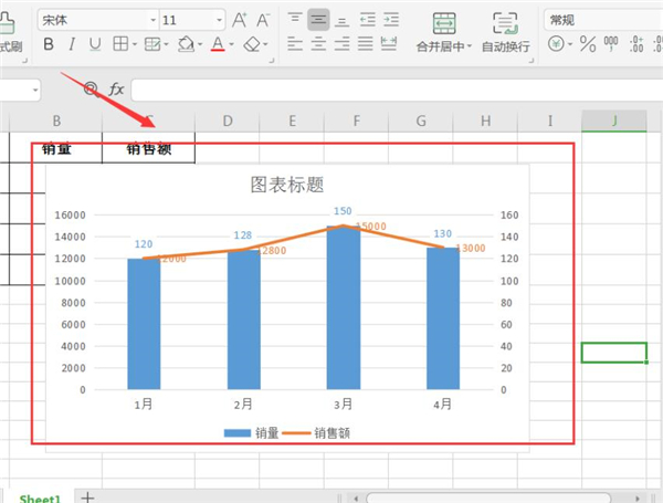 wps如何制作双坐标图表wps制作双坐标图表方法