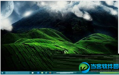 win10系統設置電腦背景後桌面圖標被隱藏了的解決辦法