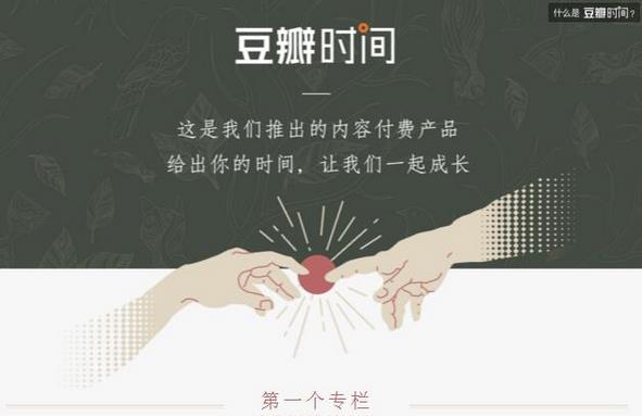 豆瓣时间是什么 豆瓣时间费用怎么算