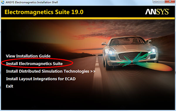 ANSYS Electromagnetics Suite 19.0 安装破解教程