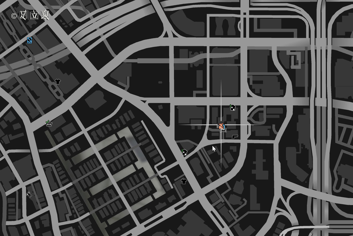 gta5小首尔停车场地图图片
