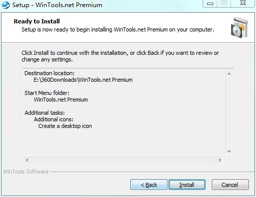 instal WinTools net Premium 23.7.1
