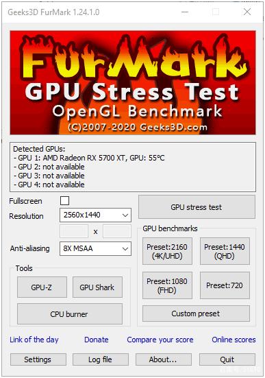 怎么用Furmark对GPU进行压力测试？