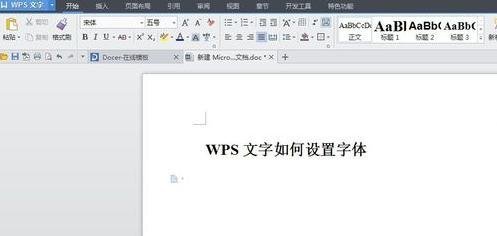 WPS文字怎么对文字大小进行调整教学