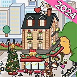 米加小镇圣诞小屋最新版 v1.0