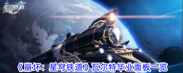 崩坏星穹铁道瓦尔特毕业面板是什么