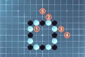 《逆水寒手游》五子棋残局三十三攻略