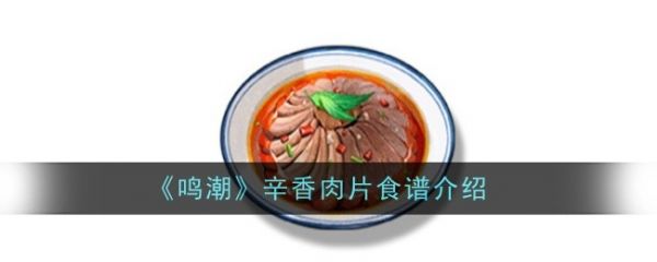 鸣潮辛香肉片食谱介绍