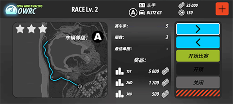 OWRC开放世界赛车汉化版