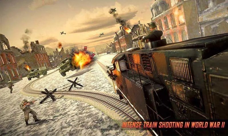 二战生存战役游戏(ww2 army train shooter) v1.4 安卓版 3