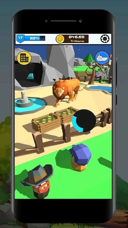 闲置动物园3d动物公园大亨最新版(idle zoo 3d animal park tycoon) v0.9 安卓版 0