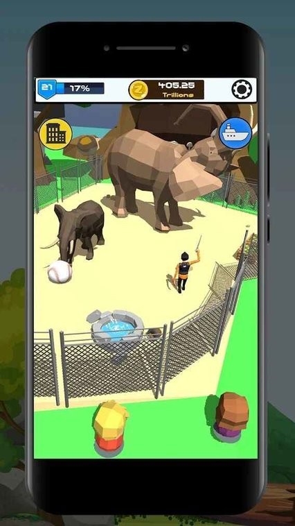 闲置动物园3d动物公园大亨最新版(idle zoo 3d animal park tycoon) v0.9 安卓版 4