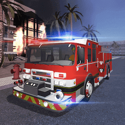 模拟消防车救援游戏 v1.00