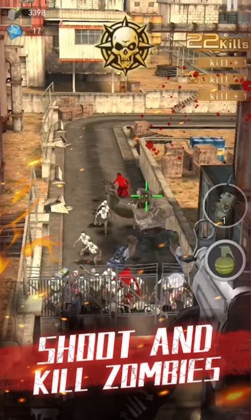 守卫边境射杀僵尸游戏中文版（Shoot Zombies） 图1: