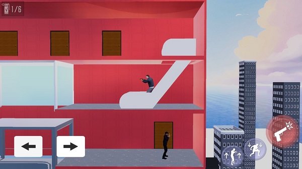 楼道射击者游戏(gunmen elevator) v0.4 安卓版 1